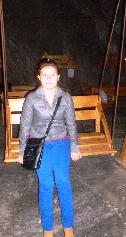 Florina Marchiş vine la şcoală de la o distanţă de 35 de kilometri.