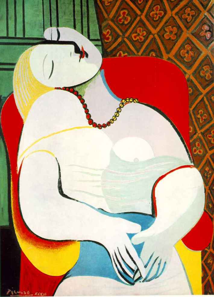 Pablo Picasso - The Dream (Le Rêve), 1932