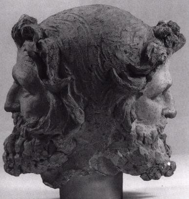 Ianus, statuie din teracota, sec. 2 î. Hr. Ianus, statuie din teracota, sec. 2 î. Hr.