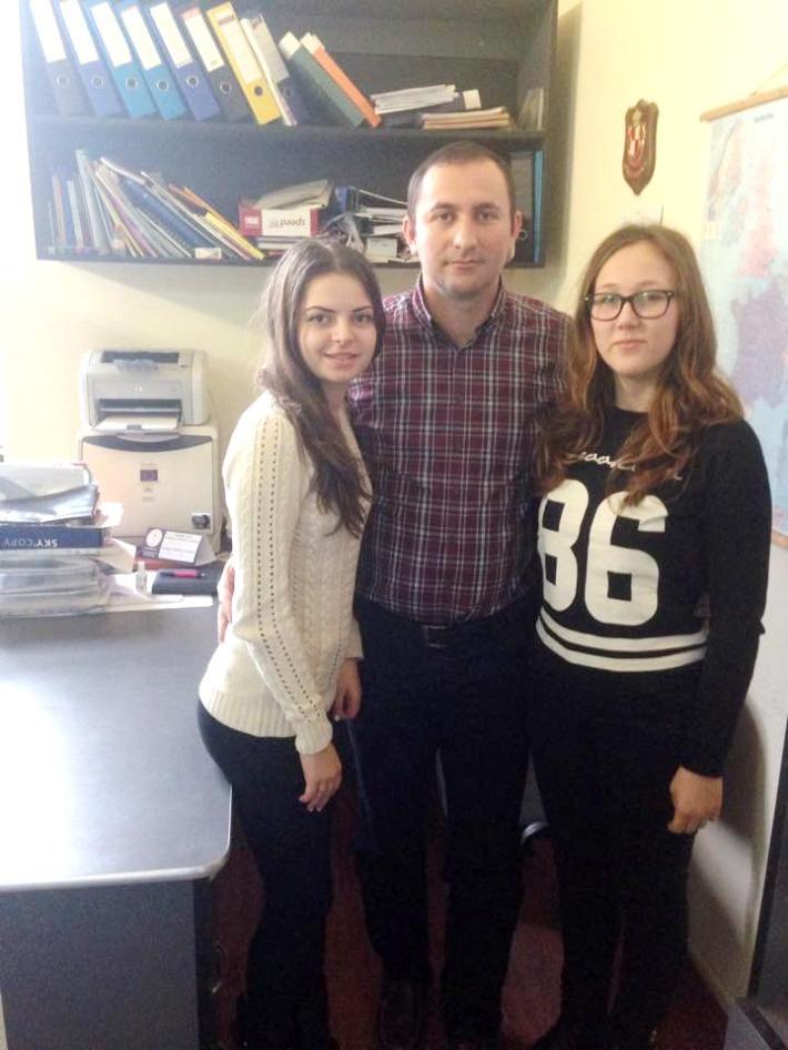 Dl prof. Flaviu Zanc ne-a primit la sediul SLI Bihor