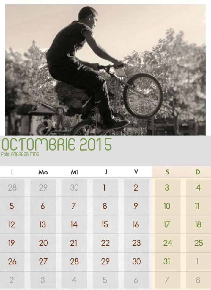 calendar octombrie 2015