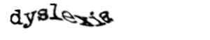 dislexia