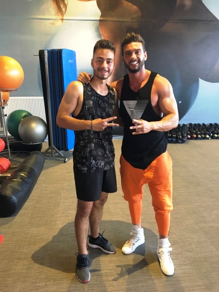 Rareș Băliban cu Dorian Popa