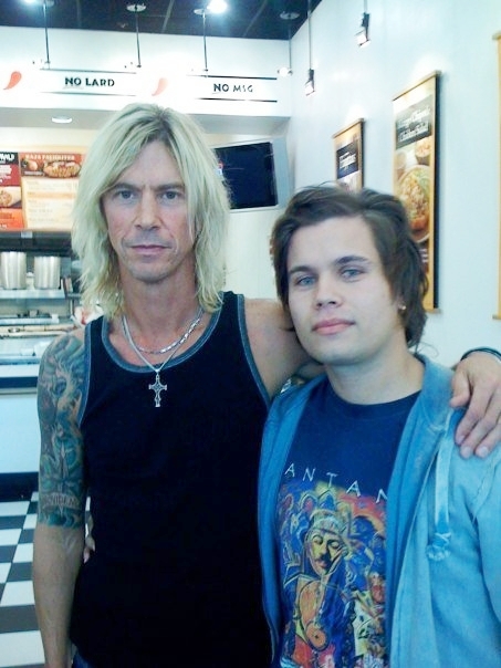 Duff McKagan si Radu Almasan