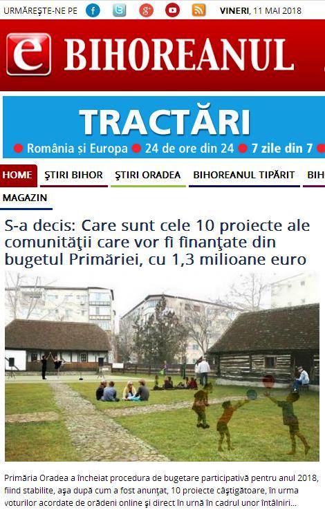 Bihoreanul ştiri din Oradea şi judeţul Bihor eBihoreanul.ro