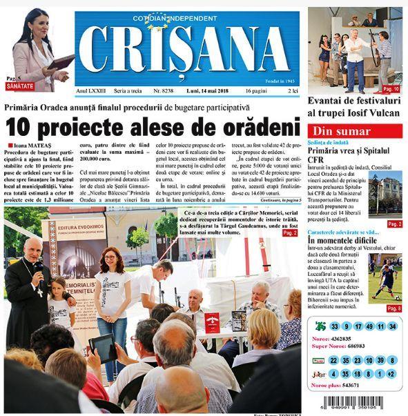 ​Primăria Oradea anunţă finalul procedurii de bugetare participativă 10 proiecte alese de orădeni