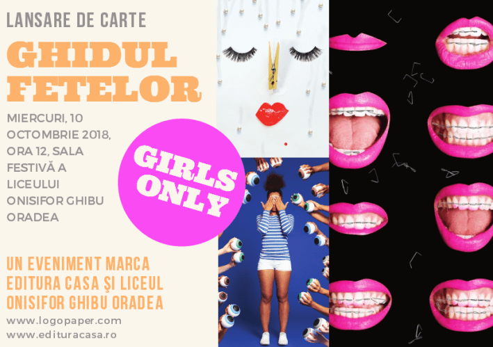 invitatie lansare Ghidul fetelor
