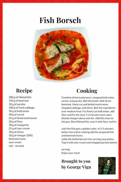fish borsch